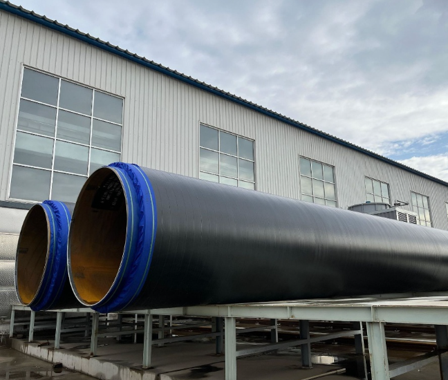 武宁喷涂缠绕聚氨酯保温管